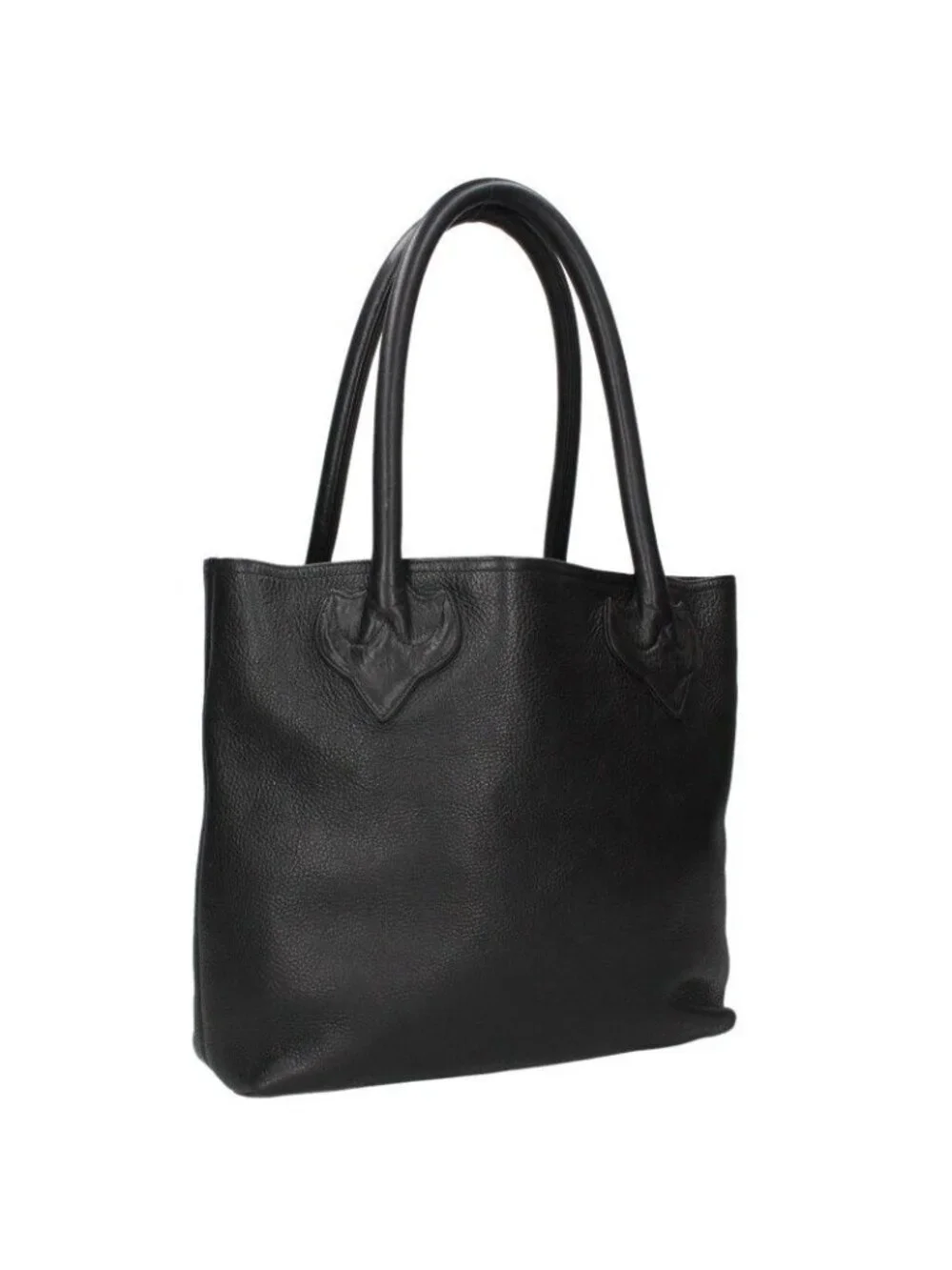 Chrome Hearts FS Tote Leather with Cross Patch